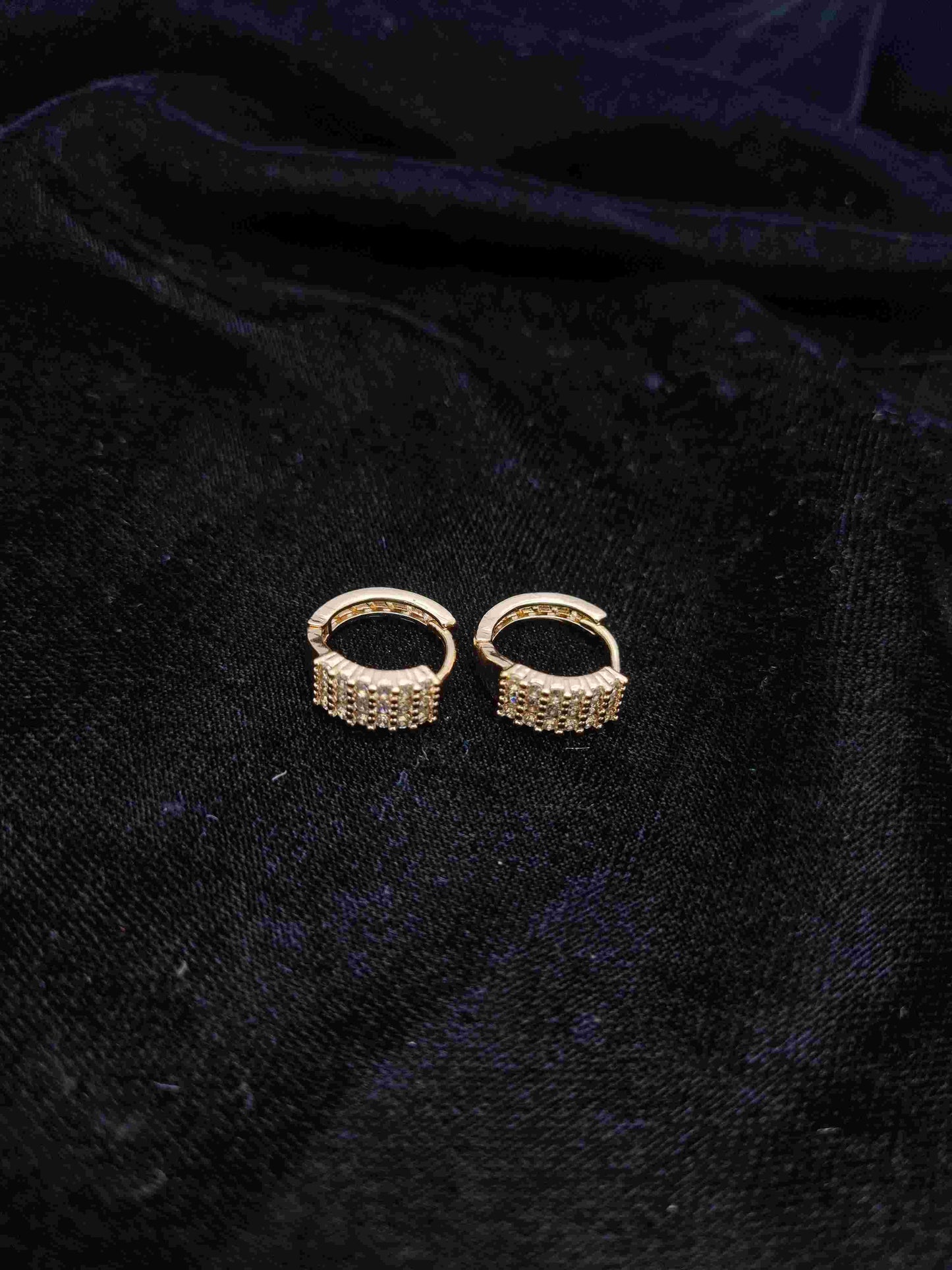 Sparkling Hoop Earrings - Anaya Amal Official